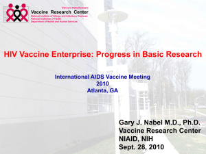 Vaccine Research Center - National Press Foundation