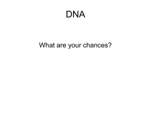 DNA Damage - Physics @ CSU Stanislaus