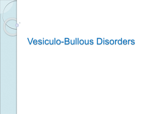vesicubullous