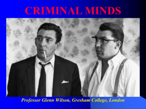 Criminal Minds - Gresham College