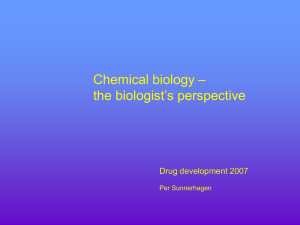 The roles of chemical biology in drug development