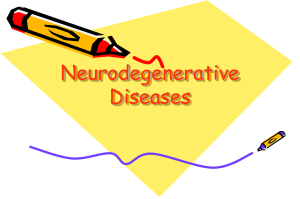 NeurodegenerativeDiseases