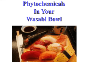 Phytochemicals In Your Wasabi Bowl