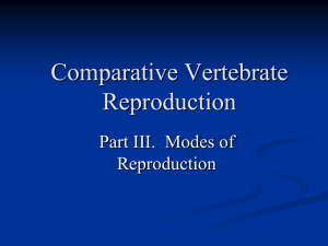 Part III. Modes of Reproduction