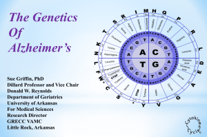 GRECC Genetics of Alzheimer`s 2013 10-4