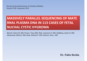 massively parallel sequencing of mate rnal plasma dna in 113 cases