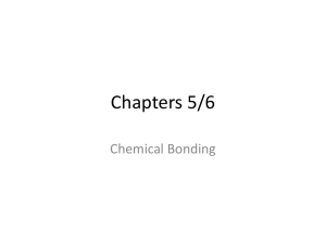 Chemistry ch 5