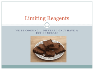 Limiting Reagent