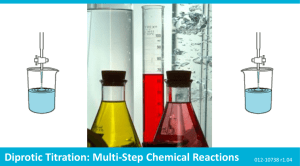 Diprotic Titration: Multi-Step Chemical Reactions