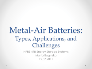 Metal-Air Batteries