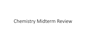 Chem midterm review powerpoint