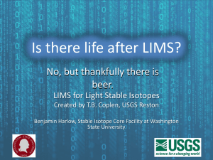 Is there life after LIMS?