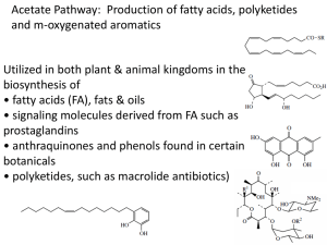 Fatty acid composition of some common oils and fats from plant