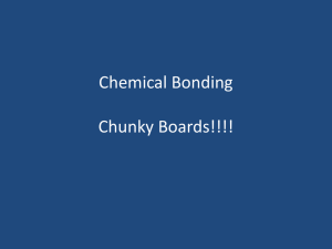 Bonding Chunky Boards