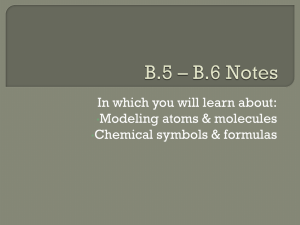 B.5 * B.6 Notes