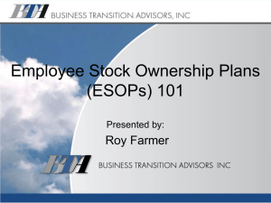 ESOP - Business Transition Advisors