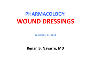 WOUND DRESSINGS