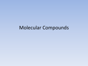 Molecular Compounds