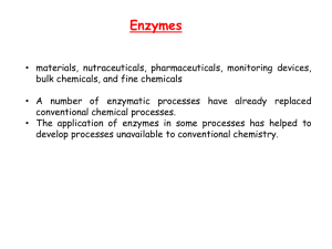 7. Industrial ue of Enzymes