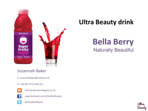 The Ultra Beauty drink