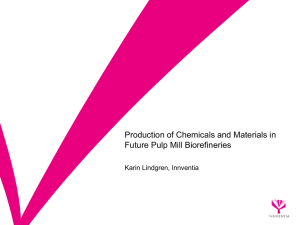 Production of Chemicals and Materials in Future Pulp