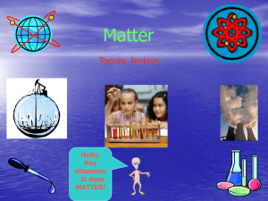 Matter - Tommy Jenkins