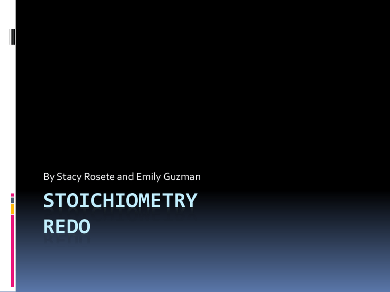 stoichiometry