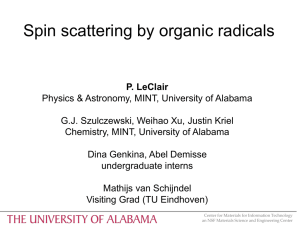 leclair_organic - The University of Alabama