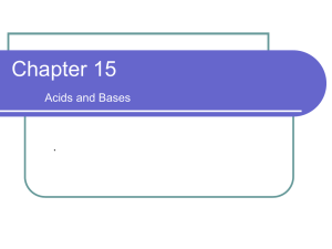 Chapter 15 - Chemistry