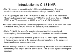 C-13 NMR