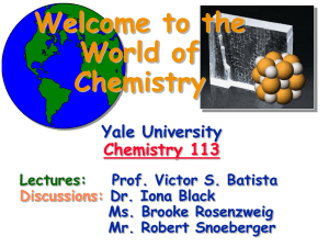Chapter 01 - Yale Chemistry