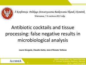 removal of antibiotic residues