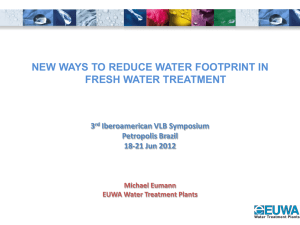 New Ways to Reduce Water Footprint in Fresh Water