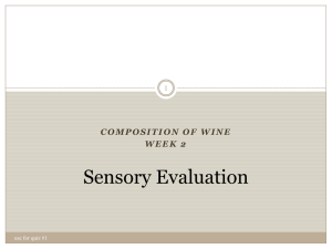 Composition of Wine