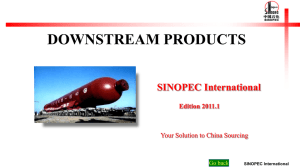 Downstream Products-2011.1 - Sinopec