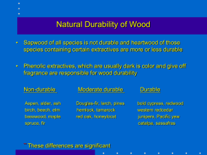 Protection of Wood and Wood products