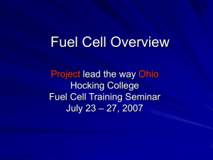 Overview of Fuel Cells - Great Lakes Fuel Cell Education Foundation