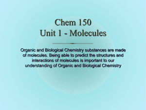 Chem 150 Unit 1