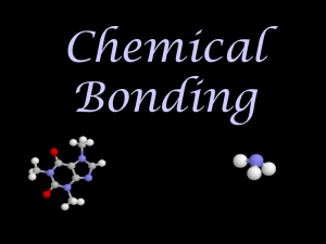 Chemical Bonding