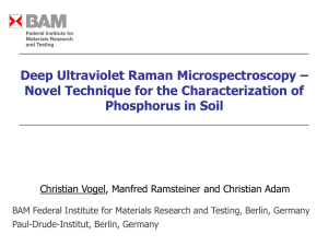 Deep Ultraviolet Raman Microspectroscopy