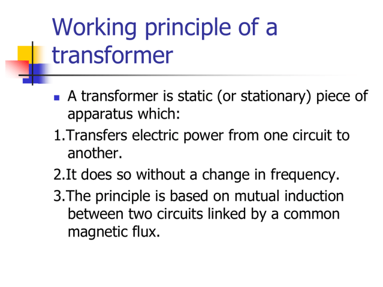 Condition Monitoring Transformers