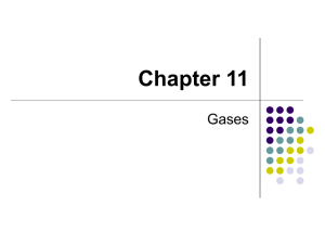 Ch 11 Gases Powerpoint - Muncy School District