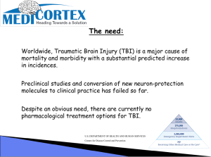 TBI market - Medicortex