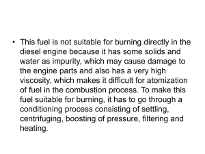 Fuel Oil Systems