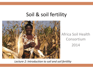 ppt 6.5 MB - Africa Soil Health Consortium (ASHC)