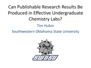 Ppt0000003 - Southwestern Oklahoma State University