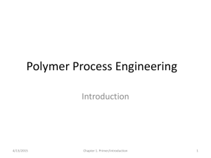 Polymer Process Engineering