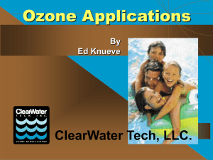 Ozone applications Seminar