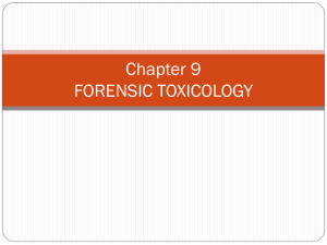 What is the primary duty of a forensic toxicologist?