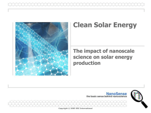 Clean Solar Energy